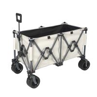 Gambar Outdoor large folding camping wagon cart fishing trolley cart campsite transport cart beach wagon 200L dari xzsmpll undefined 3 Tokopedia