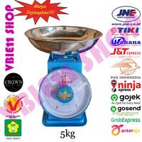 Gambar Vt Timbangan Jarum/Analog/Duduk/Laundry/Kue/Buah/Sayur Crown C.G 5Kg dari Sarahalifah55 undefined 2 Tokopedia