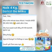 Gambar SR12 Go Milku Susu Kambing Etawa Bubuk Murni Dengan Ikan Gabus Tanpa Gula Untuk Imunitas Anak Diabetes Promil 200g - Original dari Raimunanorderan undefined 5 Tokopedia