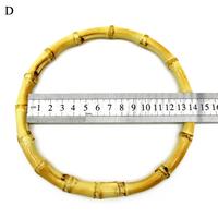 Gambar Round Bamboo DIY Replacement Women Bag Handle for Handcrafted Handbag Accessories For Bags Purse Frame Handles For The Bag Hot dari ROYYANBOTAKK 64DB undefined 5 Tokopedia