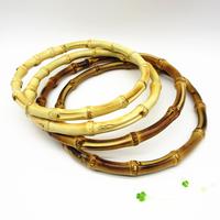 Gambar Round Bamboo DIY Replacement Women Bag Handle for Handcrafted Handbag Accessories For Bags Purse Frame Handles For The Bag Hot dari ROYYANBOTAKK 64DB undefined 3 Tokopedia
