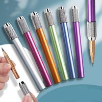Gambar Simple Adjustable Single Head Pencil Extender Holder Sketch Painting Art Write Tools School Office Supplies Student Stationery dari Brayden Tanner Petrov undefined 1 Tokopedia
