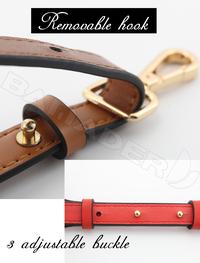 Gambar (IMPORT) TINBERON Bag Strap For Crossbody Adjustable Shoulder Bag Strap Women Handbag Accessories Solid Color Luxury Leather Handle Strap dari Madan store27 undefined 3 Tokopedia