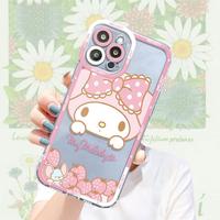 Gambar Case For Apple iPhone 11 13 15 14 Pro Max 12 Mini 7 8 Plus XR X XS SE 6 6S Angel Eye Shell TPU Phone Cover My Melody Pink Funda dari Atlas Payne undefined 5 Tokopedia
