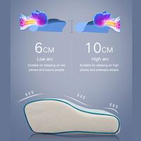 Gambar Memory Foam Gel Pillow Summer Ice-Cool Anti-Snore Orthopedic Sleep Pillow Slow Rebound Healthcare Neck Pillow For Home Beddings dari Piercing Gale undefined 5 Tokopedia