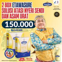 Gambar Paket 2box Etawasure | Susu Etawasure Platinum | Susu Etawa | Susu Bubuk Etawa | Etawsure Susu Nyeri Sendi bukan Etawalin | Susu Etawa Therapy Asam Urat dari Nuryaa Outlet undefined 2 Tokopedia