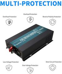 Gambar Jual Solar Panel Inverter 12V 120V 5000W Off Grid Pure Sine Wave Power Inverter Generator 24V/36V DC to 110V/220V/230V AC Converter terbaik dari PRO ADVANCE undefined 4 Tokopedia