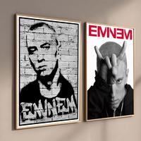 Gambar Eminem Posters 8 Mile Poster Hip Hop Rapper Singer Eminem Poster Canvas Painting Home Decor Wall Art For Living Room Bedroom dari bloomify undefined 2 Tokopedia