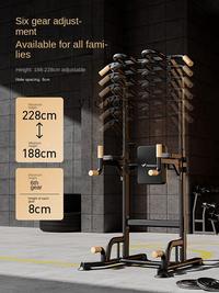 Gambar ZF Horizontal Bar Home Indoor Pull-up Device Horizontal Bar Stand Floor Fitness Equipment dari Natures Rage undefined 2 Tokopedia