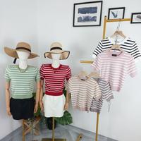 Gambar ATASAN KNIT SALUR ONE-K 141720 FASHION WANITA IMPORT BANGKOK ONE012 - RED dari bebellaid undefined 3 Tokopedia