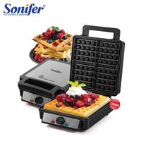 Gambar Electric Waffle Maker Grill Sandwich Cake Donut Walnut Panini Plate Cooking Kitchen Appliances Toaster Breakfast Machine dari Max Hamilton undefined 1 Tokopedia