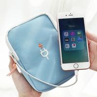 Gambar BERKUALITAS Travel Gadget Organizer Bag Portable digital cable bag Electronics Accessories Storage Carrying Case Pouch for USB power Bank dari restata undefined 4 Tokopedia