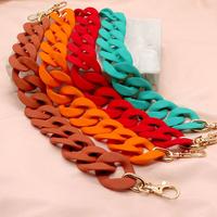 Gambar 1PC 38cm Detachable Replacement Shoulder Bag Strap Fish Bone Acrylic Resin Handbag Chain Strap Bands Bag Accessories Bag Handles dari minajin52 undefined 4 Tokopedia
