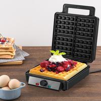 Gambar Electric Waffle Maker Grill Sandwich Cake Donut Walnut Panini Plate Cooking Kitchen Appliances Toaster Breakfast Machine dari Max Hamilton undefined 5 Tokopedia