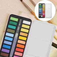 Gambar Solid Watercolor Multi-function Gouache Paint Kit Supply Draw Paints Accessory Plastic Sponge Travel Child dari Pushpa Rrachana undefined 1 Tokopedia