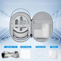 Gambar For Vision Pro Portable Travel Storage Bag VR Carrying Case Hard Shockproof Anti-scratch Handbag for Vision Pro Accessories dari Abyssal Reaper undefined 2 Tokopedia