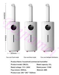Gambar 110-240V Commercial Air Humidifier 21L Humidifiers Diffuser Sprayer Machine Industrial Mist Maker dari Carlo Watkins undefined 3 Tokopedia