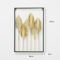 Gambar tS_A Hiasan Gantungan Dinding Daun Emas Leafs Wall Decoration Home Decor - Frame Hitam, 001 dari inda_aryanti undefined 2 Tokopedia