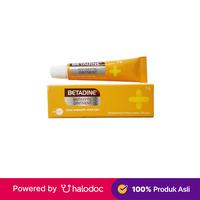 Gambar Betadine 10% Salep 5 g - Obat Luka - Halodoc dari Apotek Medika Prima Cipinang undefined 1 Tokopedia