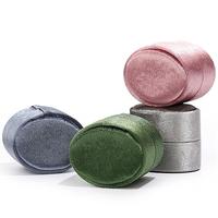 Gambar Flannel Jewelry Box Oval Ring Box Simple And Exquisite Velvet Jewelry Box Double Rings Box For Wedding Gift Wrap Packaging Case dari Jeff Bailey undefined 4 Tokopedia