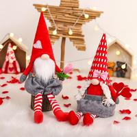 Gambar Plush Valentine Gnomes Holiday Swedish Gnome Decorations 2 Pcs Table dari turniloo undefined 2 Tokopedia