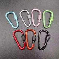 Gambar High Quality Climbing Button Carabiner Multicolor Aluminium Buckle Keychain Alloy Carabiner Camping Hiking Hook Safety Equipment dari dolbettok undefined 4 Tokopedia