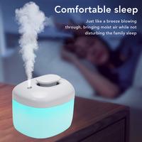 Gambar Small Humidifiers Silent High Mist Volume 7 Colors Ambient Light USB Portable Desk Humidifier for Home Office dari Redemption Shop undefined 1 Tokopedia
