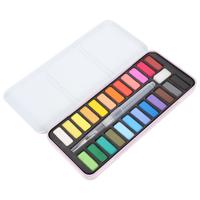 Gambar Solid Watercolor Multi-function Gouache Paint Kit Supply Draw Paints Accessory Plastic Sponge Travel Child dari Pushpa Rrachana undefined 3 Tokopedia