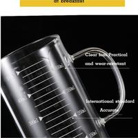 Gambar Heatresistant Glass Measuring Cup with Scale for Home and Kitchen Use dari TOKO TAS MURAH889 undefined 5 Tokopedia