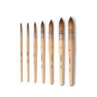 Gambar Great Quality Round Taklon Hair Watercolor Acrylic Art Supplies Paint Brushes dari Pushpa Rrachana undefined 1 Tokopedia