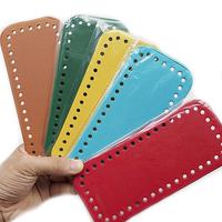Gambar 18*8CM Rectangle Oval PU Bag Bottom For Knitting Bag Handbag Bottom With Holes Wear-Resistant Shoulder Bag Parts DIY Accessories dari tokosuhartinii undefined 1 Tokopedia