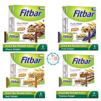 Gambar Fitbar Multigrain 110 gr ( 5 x 22gr) / Fit Bar Snack Rendah Kalori dari start05 undefined 1 Tokopedia