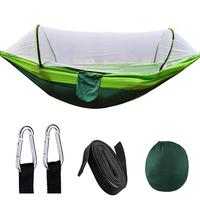 Gambar Outdoor Camping Hammock Automatic Quick-opening Mosquito Net Hammock Sleeping Swing Hammock Garden Furniture Bed Camping Supply dari ata11 undefined 3 Tokopedia