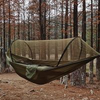 Gambar Outdoor Camping Hammock Automatic Quick-opening Mosquito Net Hammock Sleeping Swing Hammock Garden Furniture Bed Camping Supply dari ata11 undefined 1 Tokopedia