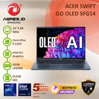 Gambar Acer Swift Go Core SFG14 Ultra 5 125H 32GB 512GB 14" 2.8K OLED 90Hz - Blue - No Paket, No Upgrade dari Agres ID Bandung undefined 1 Tokopedia