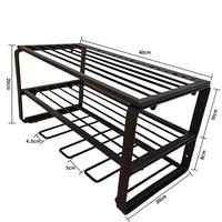 Gambar Power Tool Rack Electric Drill Holder Wall-mounted Workshop Organizer Wrench Screwdriver Tools Storage Shelf Garage Accessories dari dzawaraappstore undefined 4 Tokopedia