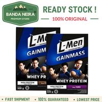 Gambar BERGARANSI L-Men LMen L Men GainMass Gain Mass Gainer - BANANA, 3 SERVINGS dari Arezaashop undefined 1 Tokopedia