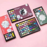 Gambar 88 Colors Solid Watercolor Pearlescent Paints Nail Art Watercolor Set Pigment Metallic Glitter Acuarela Portable Art Supplies dari Pushpa Rrachana undefined 3 Tokopedia