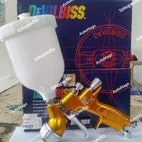 Gambar PTC SPRAY GUN DEVILBISS GTI PRO LITE GTE20 1.3-1.4MM GOLD/BLUE dari Toko Alokaa undefined 1 Tokopedia