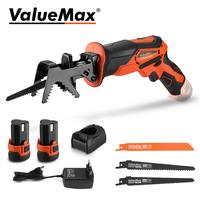 Gambar VALUEMAX 12V Electric Cordless Reciprocating Saw Cutting Saw Portable Cordless Power Tools For Wood &Metal With 3 Blades Tool dari Pushpa Rrachana undefined 1 Tokopedia