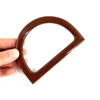 Gambar DIY Resin Bag Handle Flat Ring Semicircle Tote Handle Woven Bag Handle Bag Accessories For Handbags Replacement Bag Parts Handle dari tokosuhartinii undefined 4 Tokopedia