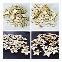 Gambar 200pcs Mixed Star Blank Unfinished Wood Crafts Art Home Decoration DIY Laser Cut Rustic Wooden craft supplies Decorative Craft dari Alex Davidson undefined 2 Tokopedia