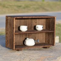 Gambar European Wooden Shelf Double Layer Kitchen Desktop Spice Rack Bedroom Cosmetic Container Book Home Organization and Storage dari Vengeful Burst undefined 2 Tokopedia