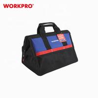 Gambar WORKPRO 445Mm(18'') Wide Mouth Storage Bag Large Home Mechanic Tool Bag Electrician Tool Bag Set dari Ibnustore30 undefined 1 Tokopedia