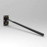 Gambar E703A Quality Thickened Steel Pipe Wall Horizontal Bar Home Gym Pull Up Bar Wall Hanging Chin Up Bar Indoor Fitness Equipment dari basoooooojika undefined 2 Tokopedia