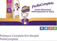 Gambar New Pediasure Complete 850 Gram dari Abhigails Store undefined 2 Tokopedia