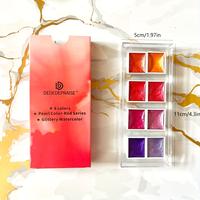 Gambar 8 Colors Solid Watercolor Paint Set Glitter Solid Watercolors Art Supplies for Artists, Students and Painting Beginners dari Pushpa Rrachana undefined 3 Tokopedia