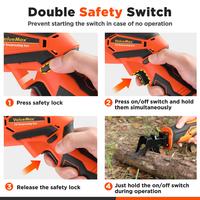 Gambar VALUEMAX 12V Electric Cordless Reciprocating Saw Cutting Saw Portable Cordless Power Tools For Wood &Metal With 3 Blades Tool dari Pushpa Rrachana undefined 4 Tokopedia