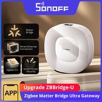 Gambar SONOFF ZBBridge-U Zigbee Matter Bridge Ultra Smart Home Security Ethernet Connection OTA Upgrade Works SNZB-01P/SNZB-06P Devices dari Sharada Deepak undefined 1 Tokopedia