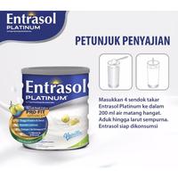 Gambar Entrasol platinum vanilla 400 gram & 800 gram ( susu nutrisi lengkap dari 64 Hermansyah845 undefined 4 Tokopedia